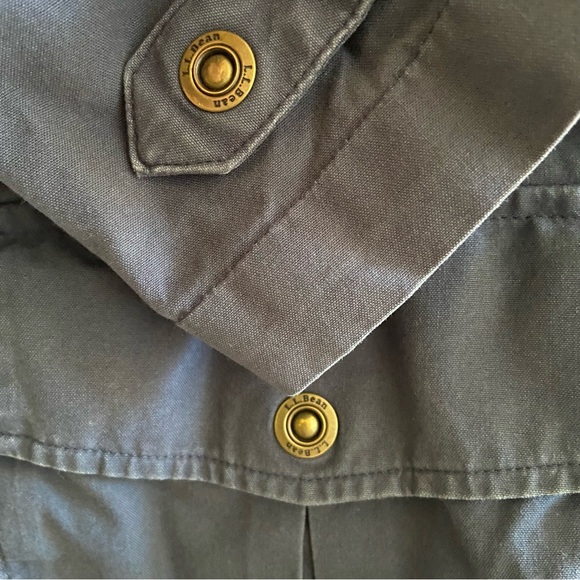 LL Bean Lined Utility Jacket Women’s XL Hood Thinsulate Outdoor Gorpcore Chore - Picture 15 of 15